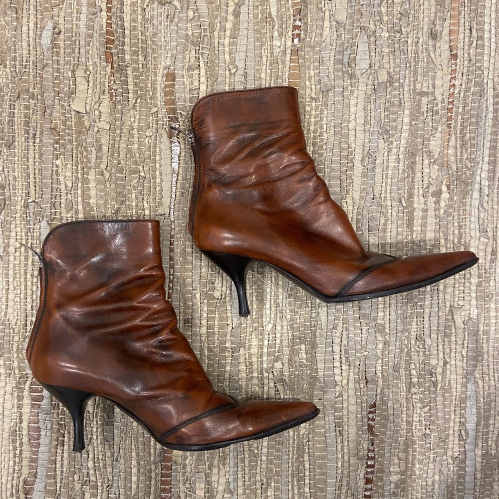 vintage style booties